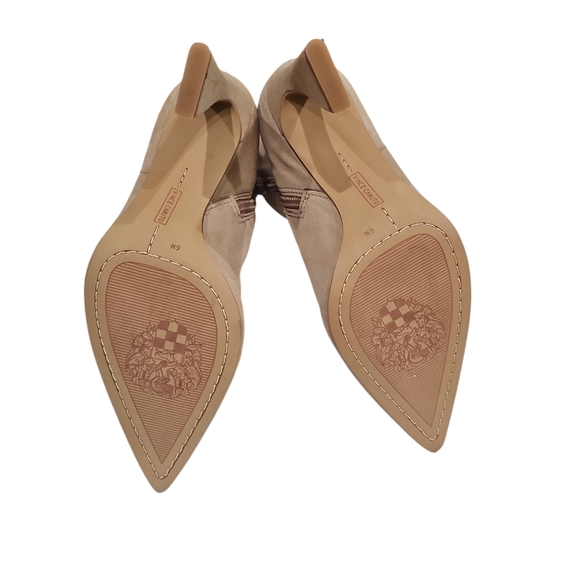 Vince Camuto Tressara Pointed Toe Knee High Boot Tan Suede Size 6. NWOT - Picture 8 of 10